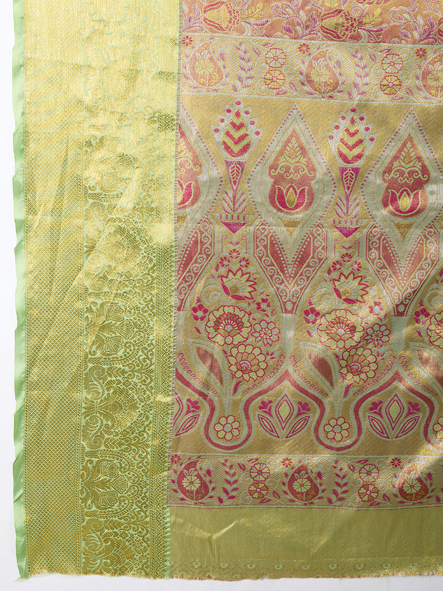 TANUSHREE ETHNIC WEAR TRADITIONAL SILK BANARSI SAREE