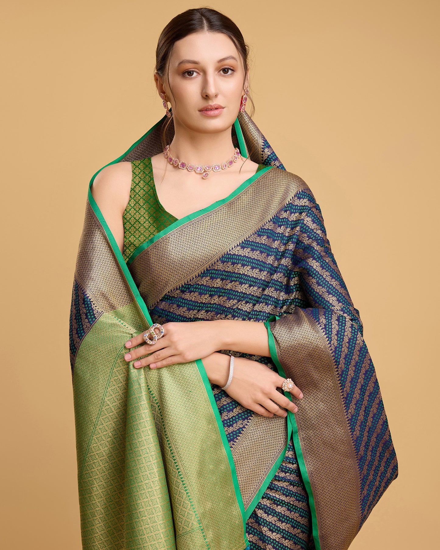 LERI BANARASI PURE PATOLA SILK SAREE RICH PALLU