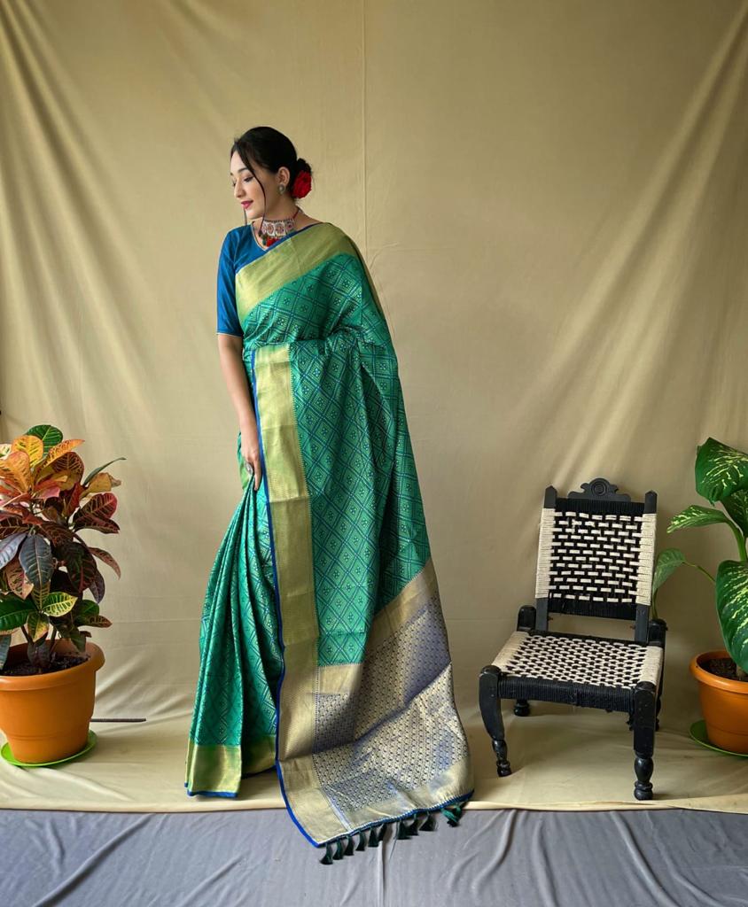 LERI BANARSI PURE PATOLA SILK SAREE