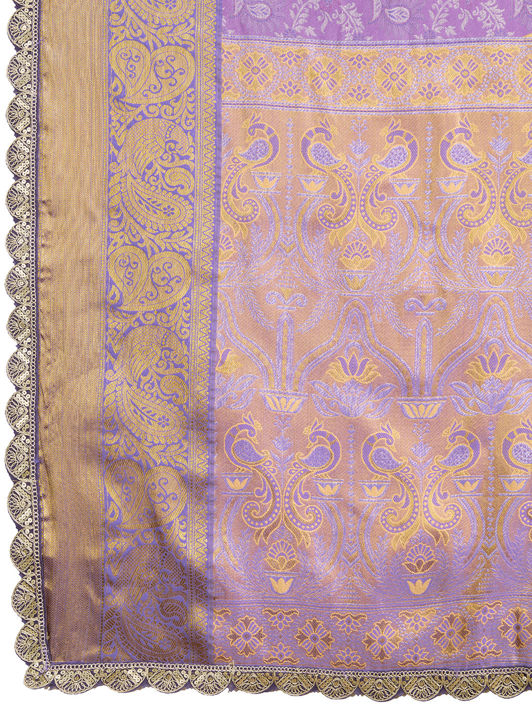 MUNIR WOVEN KANJIVARAM ZARI SILK SAREE