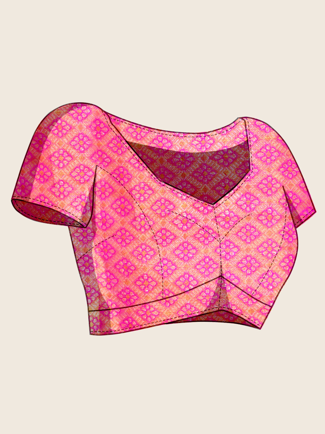 MUNIR WOVEN KANJIVARAM ZARI SILK SAREE