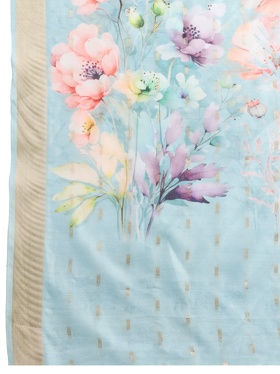 DIGITAL PRINTED COTTON SAREE