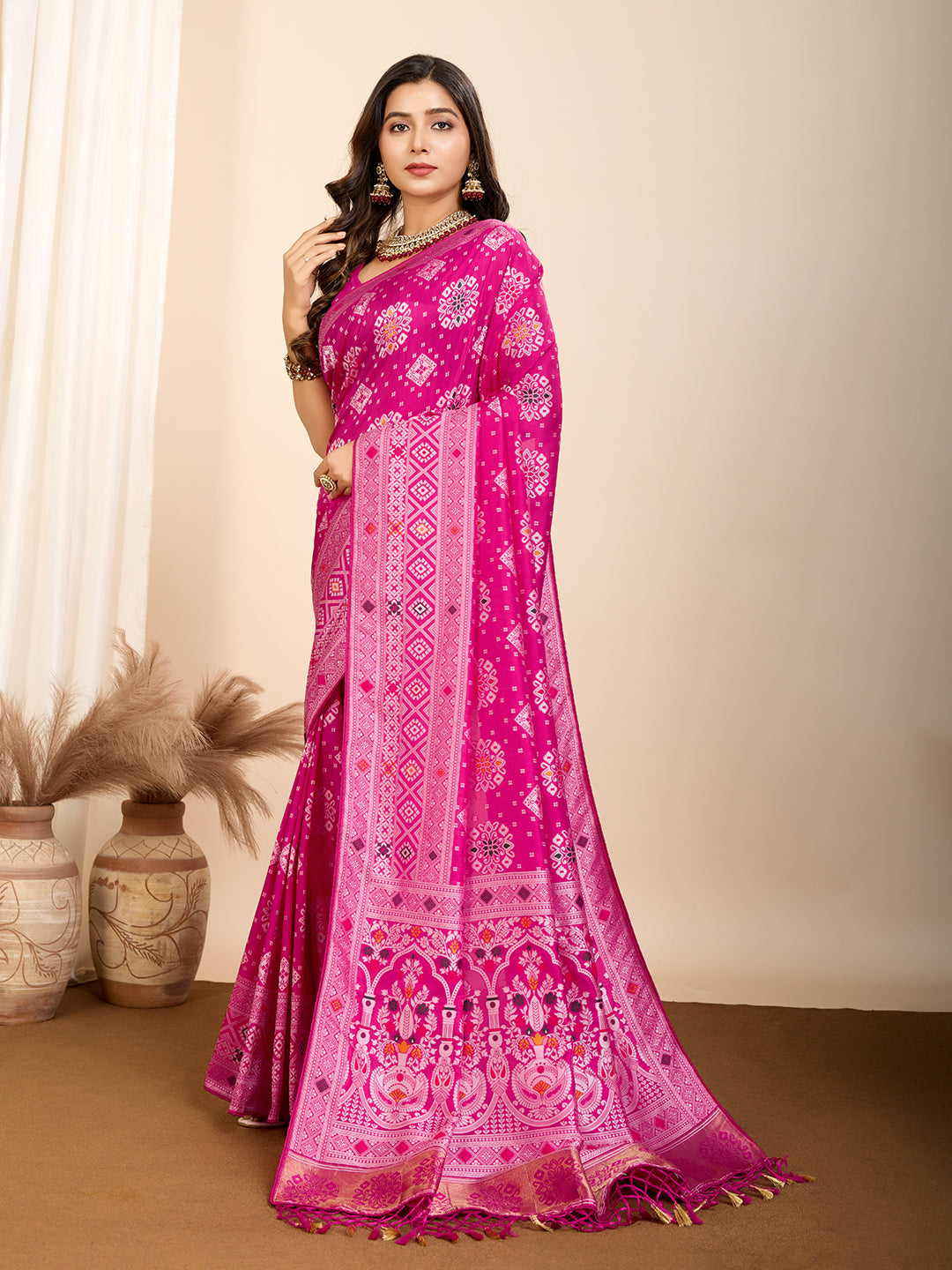 ANANYA BANARSI SILK WOVEN SAREE