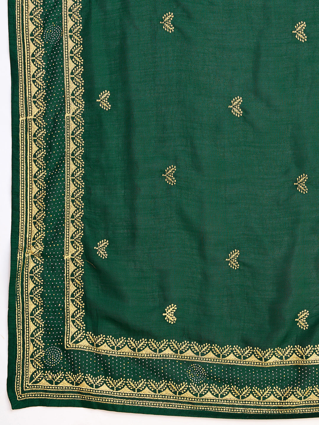 VICHITRA SOFT SILK SAREE WITH INTRICATE EMBROIDERY