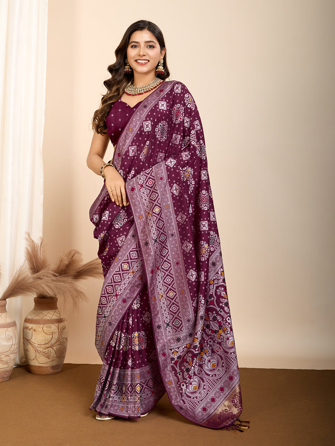 ANANYA BANARSI SILK WOVEN SAREE