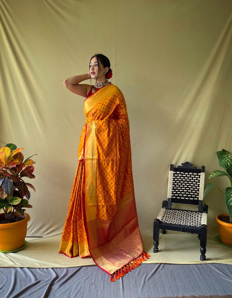 LERI BANARSI PURE PATOLA SILK SAREE