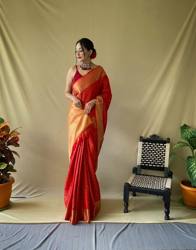 LERI BANARSI PURE PATOLA SILK SAREE