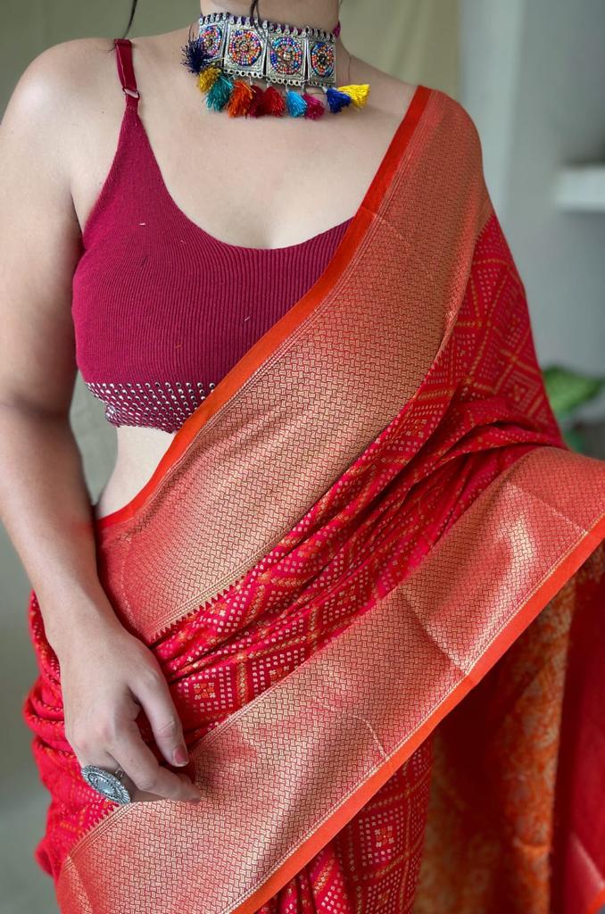LERI BANARSI PURE PATOLA SILK SAREE