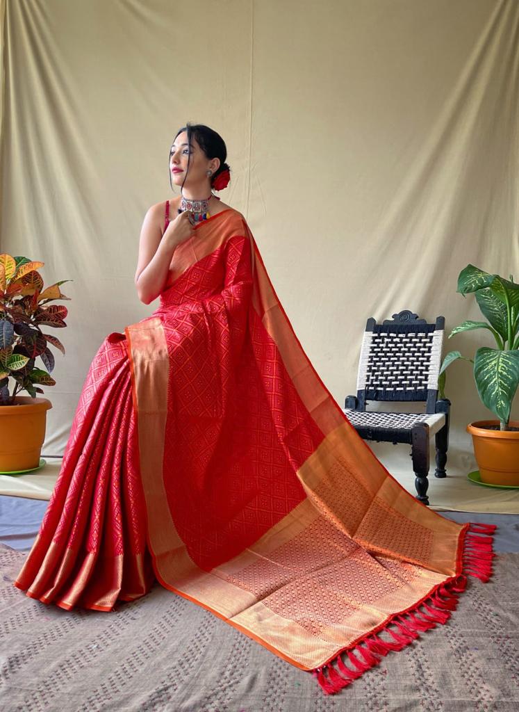 LERI BANARSI PURE PATOLA SILK SAREE