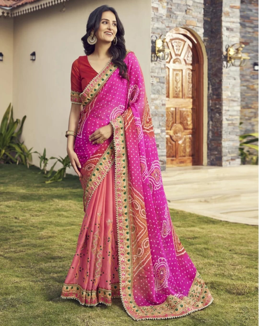 KAVYA BANDHANI SAREE