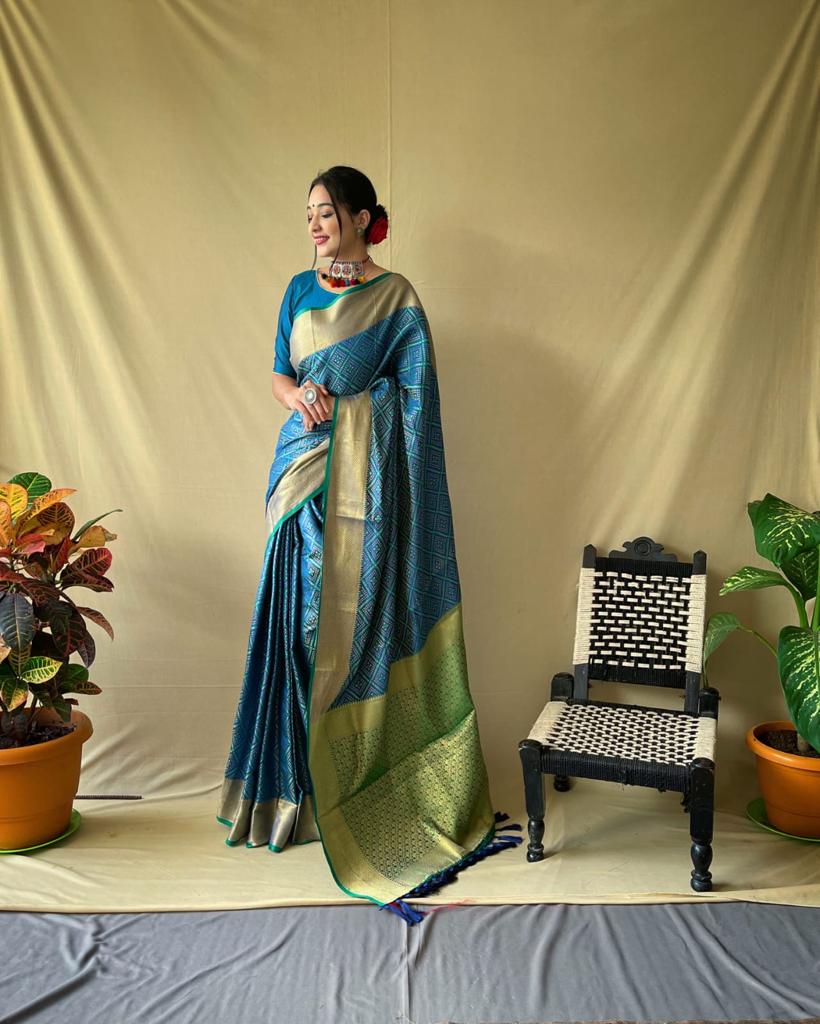 LERI BANARSI PURE PATOLA SILK SAREE