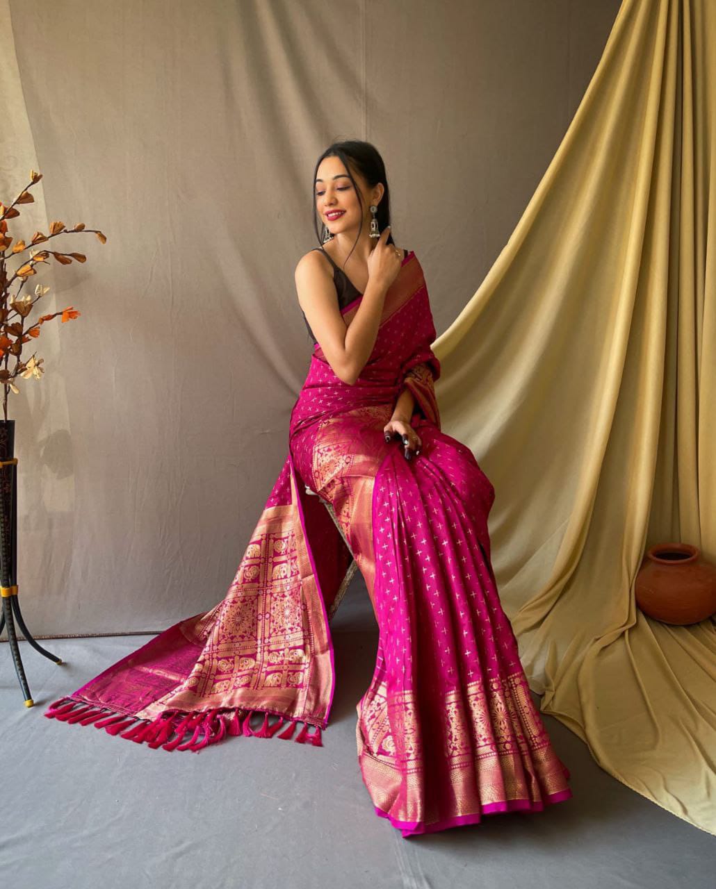 ANNU BANARSI SILK SAREE