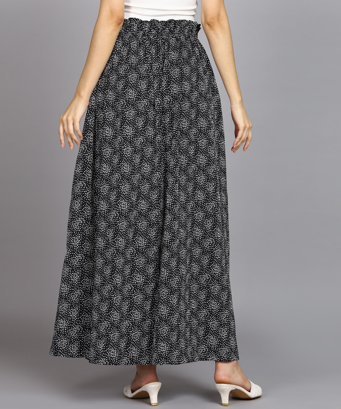 SDGRATITUDE WOMEN PRINTED A-LINE SKIRT