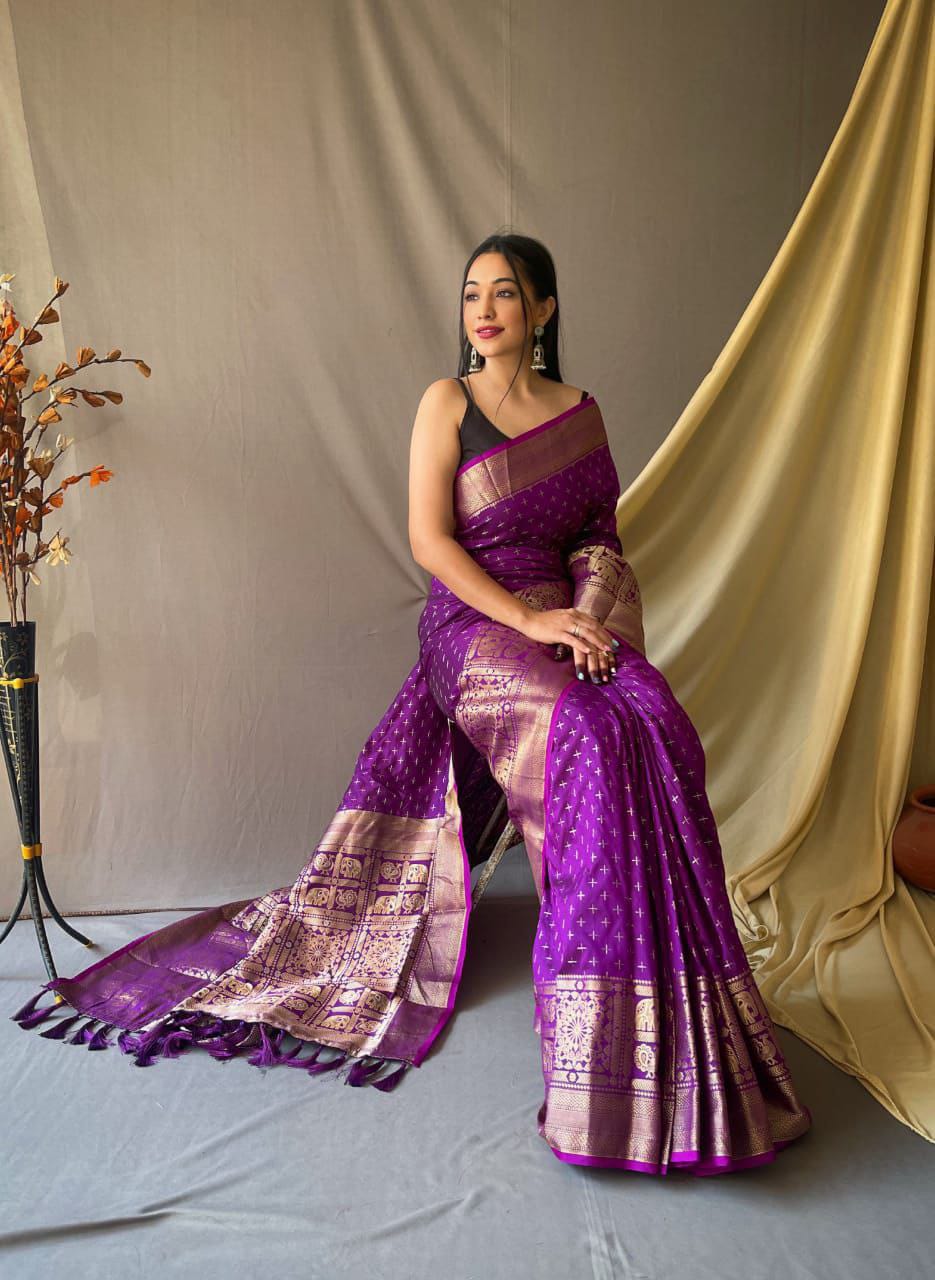 ANNU BANARSI SILK SAREE
