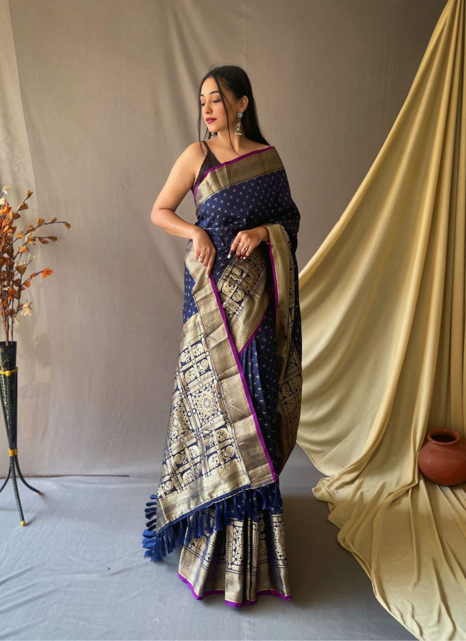 ANNU BANARSI SILK SAREE