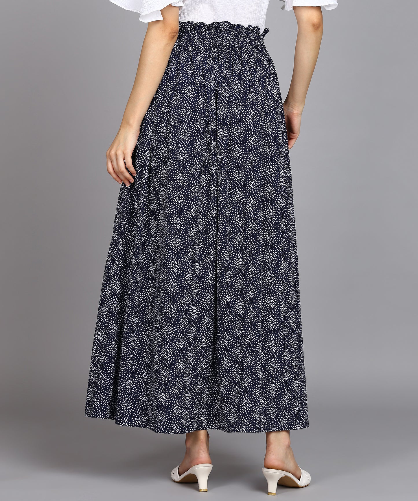 SDGRATITUDE WOMEN PRINTED A-LINE SKIRT