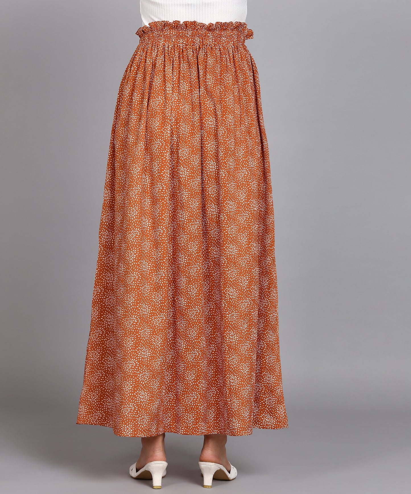 SDGRATITUDE WOMEN PRINTED A-LINE SKIRT