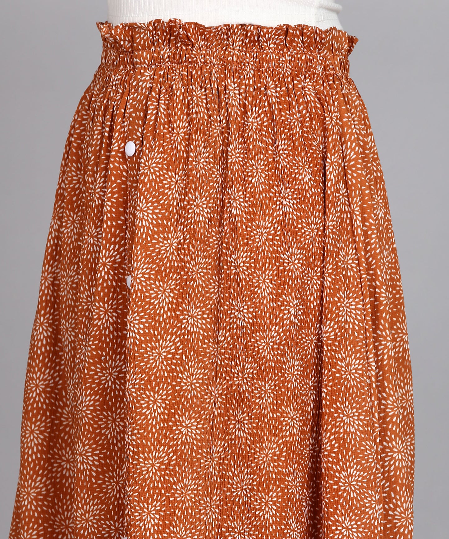 SDGRATITUDE WOMEN PRINTED A-LINE SKIRT