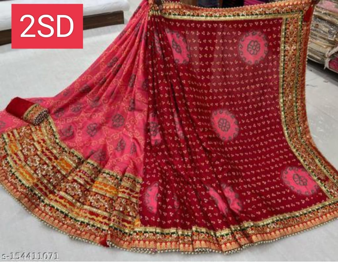 Bandhani saree