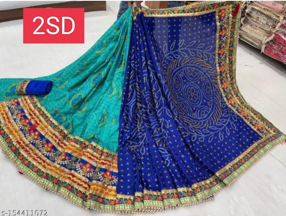 Bandhani saree