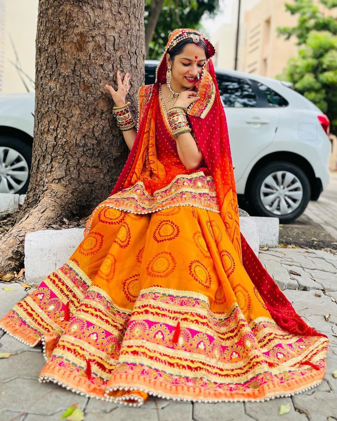 Bandhani saree
