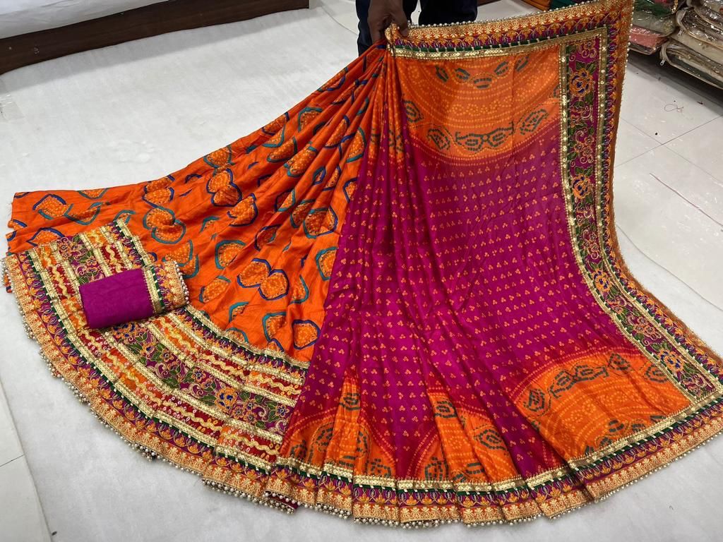 Bandhani saree