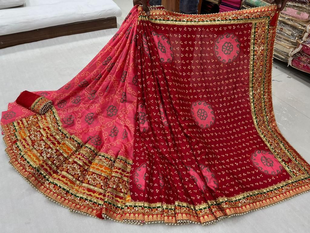 Bandhani saree