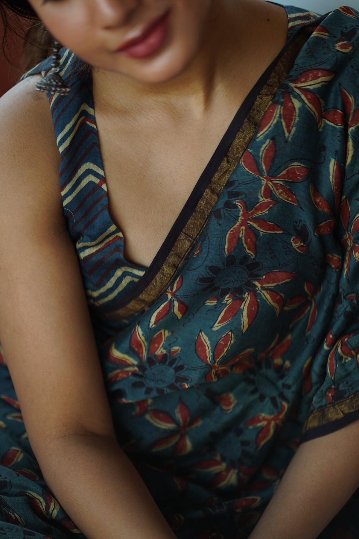 LINEN CHAPPA SAREE