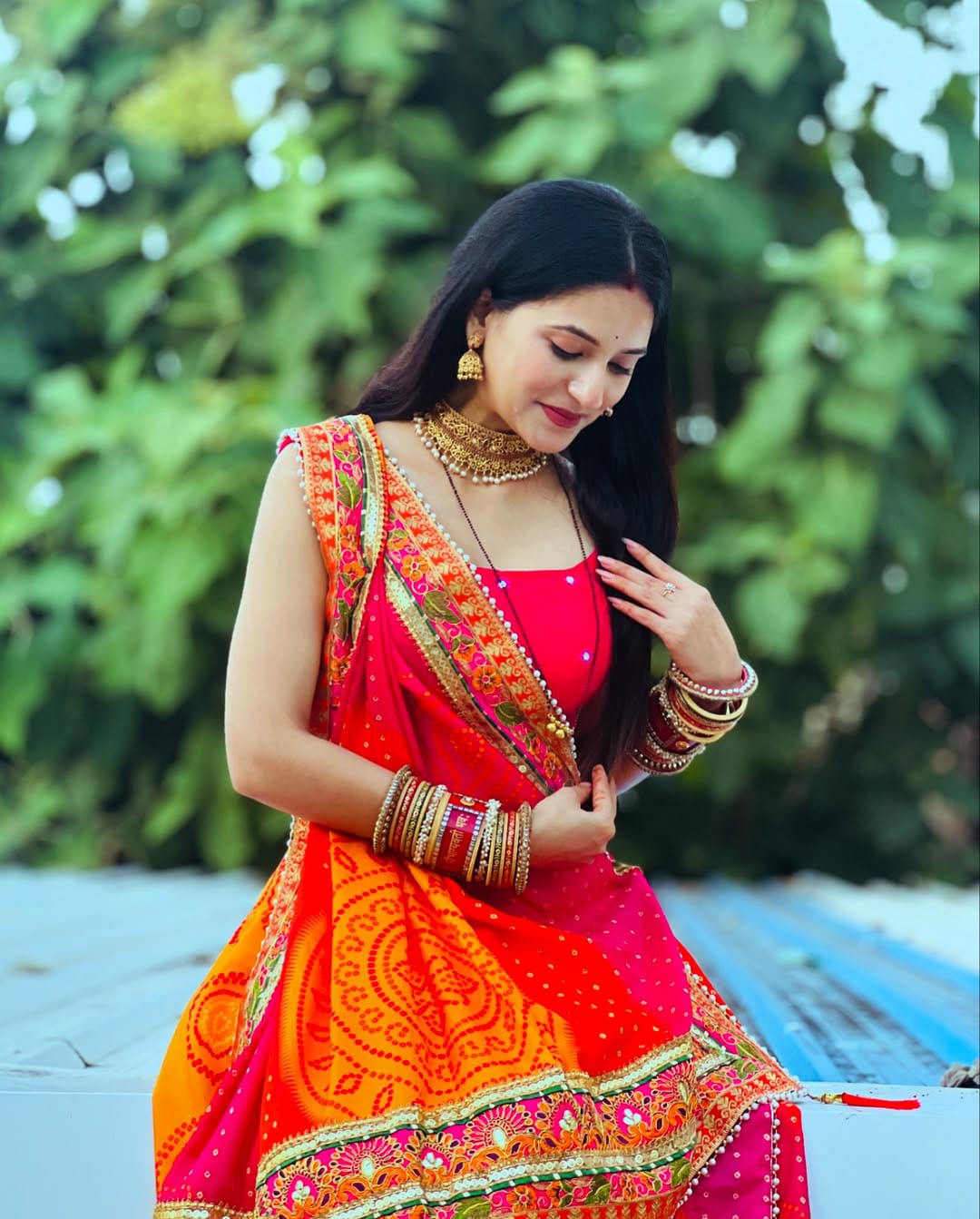 Bandhani saree