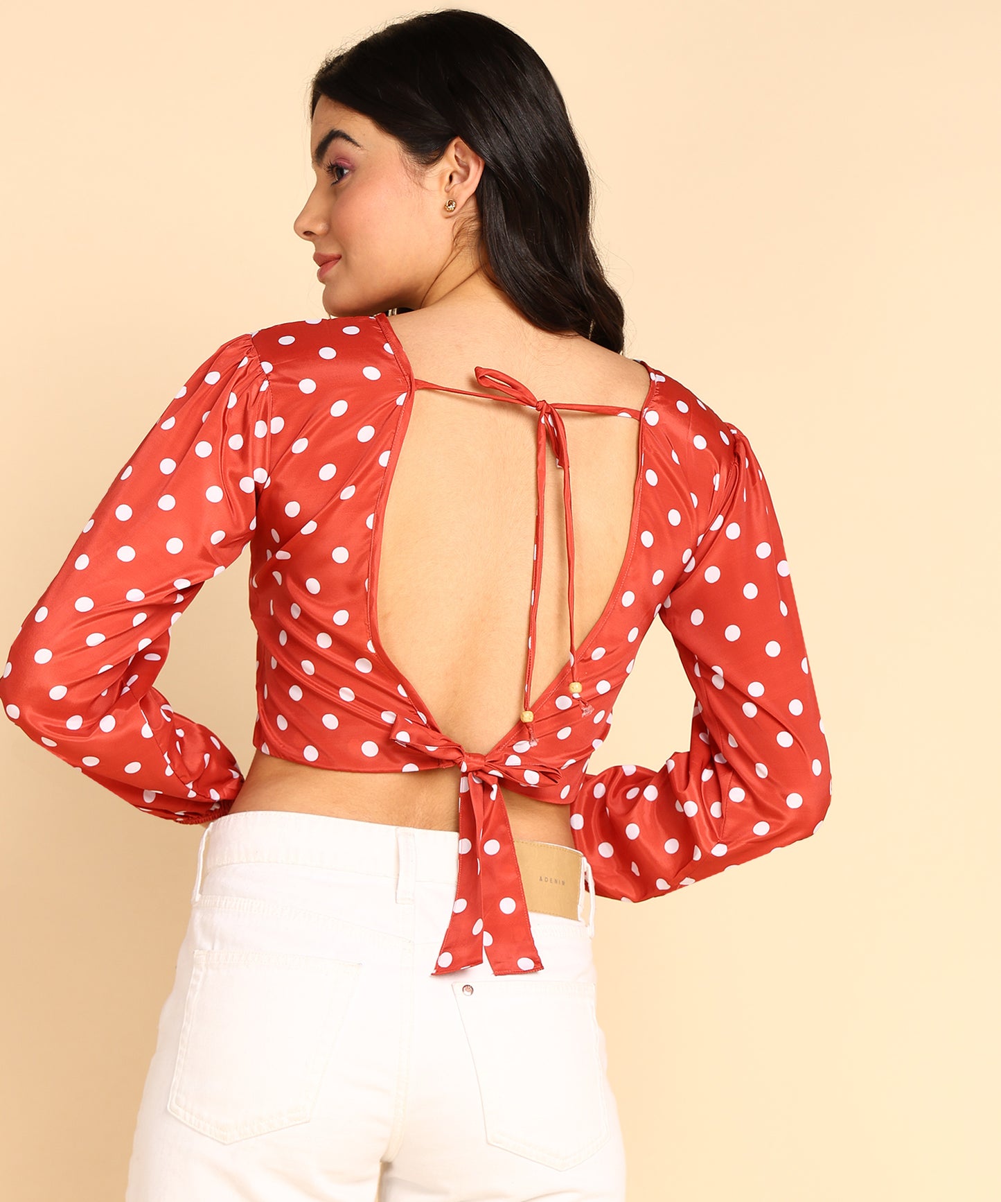 Trending Polka Dot Crop Top