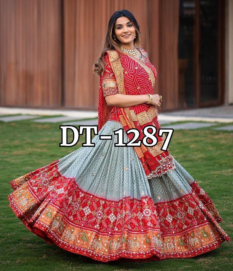 KAVYA DESIGNER DIGITAL PRINTED WORK LAHENGA CHOLI WITH DUPATTA