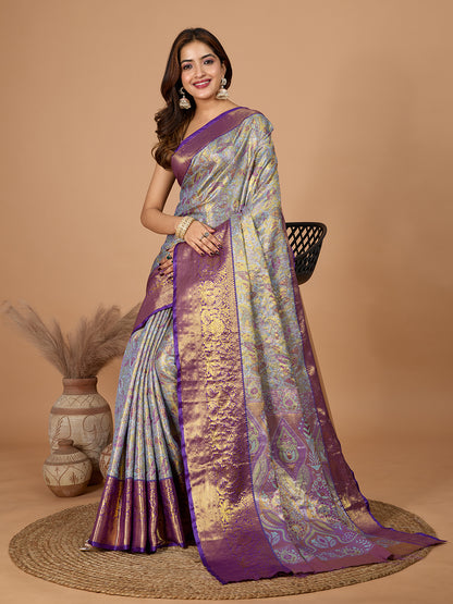 TANUSHREE ETHNIC WEAR TRADITIONAL SILK BANARSI SAREE