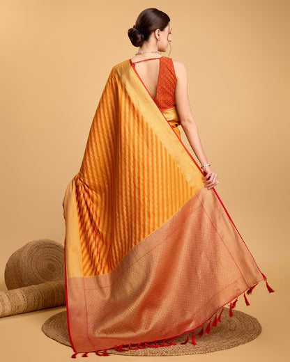 LERI BANARASI PURE PATOLA SILK SAREE RICH PALLU