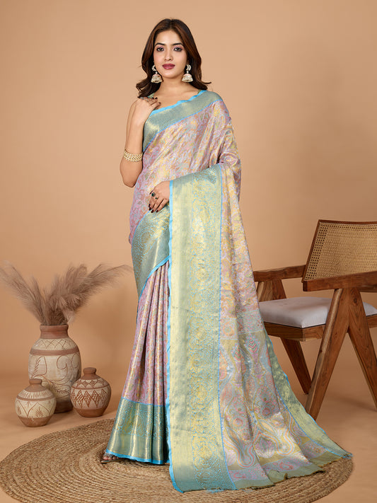 TANUSHREE ETHNIC WEAR TRADITIONAL SILK BANARSI SAREE