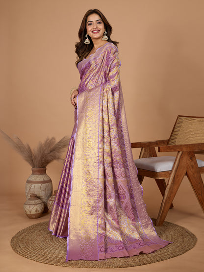 TANUSHREE ETHNIC WEAR TRADITIONAL SILK BANARSI SAREE