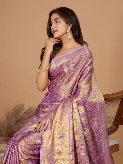 TANUSHREE ETHNIC WEAR TRADITIONAL SILK BANARSI SAREE