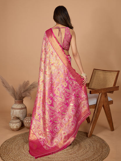 TANUSHREE ETHNIC WEAR TRADITIONAL SILK BANARSI SAREE