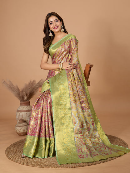 TANUSHREE ETHNIC WEAR TRADITIONAL SILK BANARSI SAREE