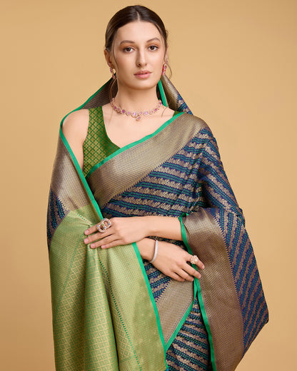 LERI BANARASI PURE PATOLA SILK SAREE RICH PALLU