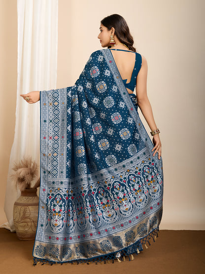 ANANYA BANARSI SILK WOVEN SAREE