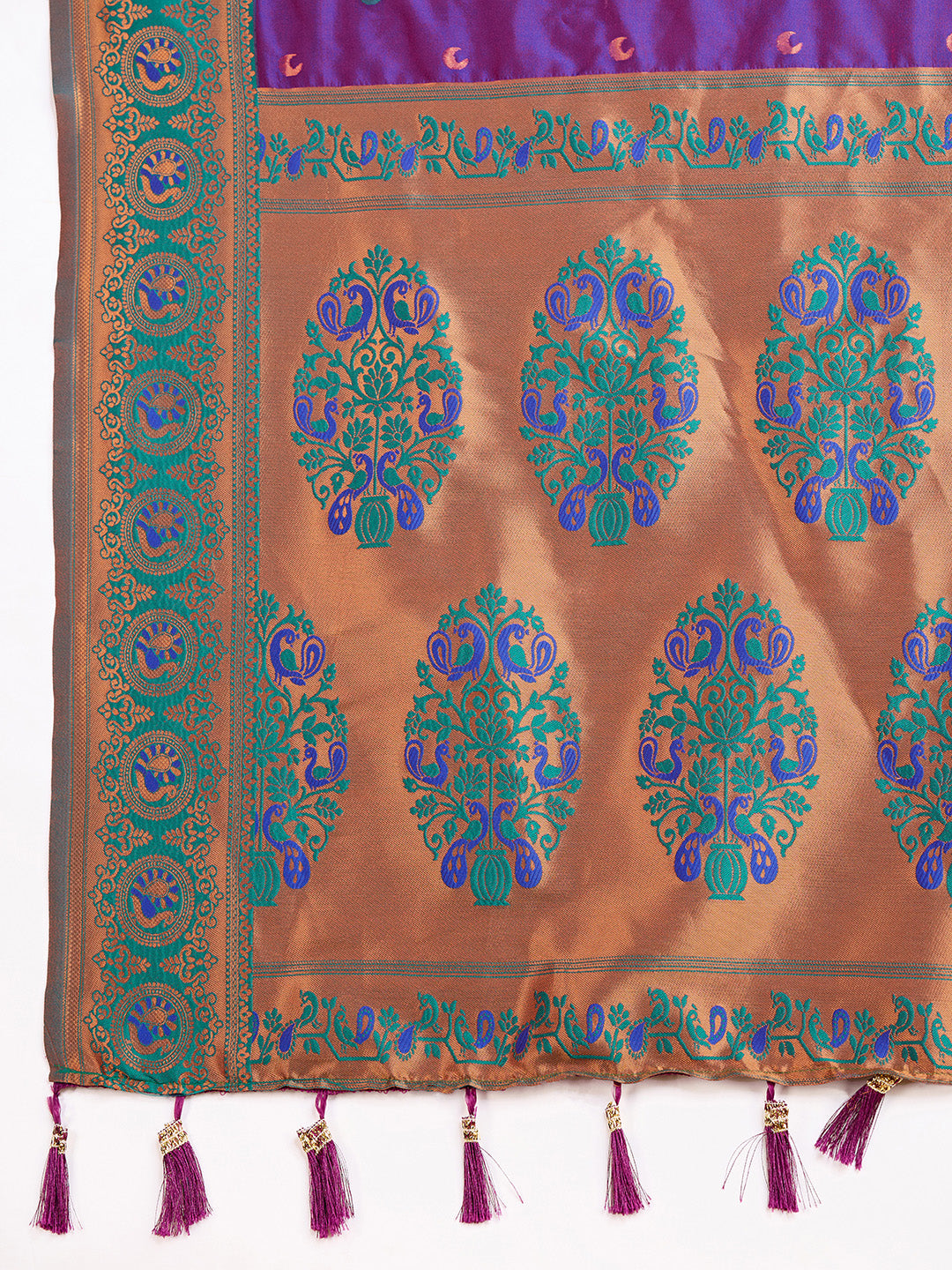 MANNU WOVEN JACQUARD SILK BANARSI SAREE