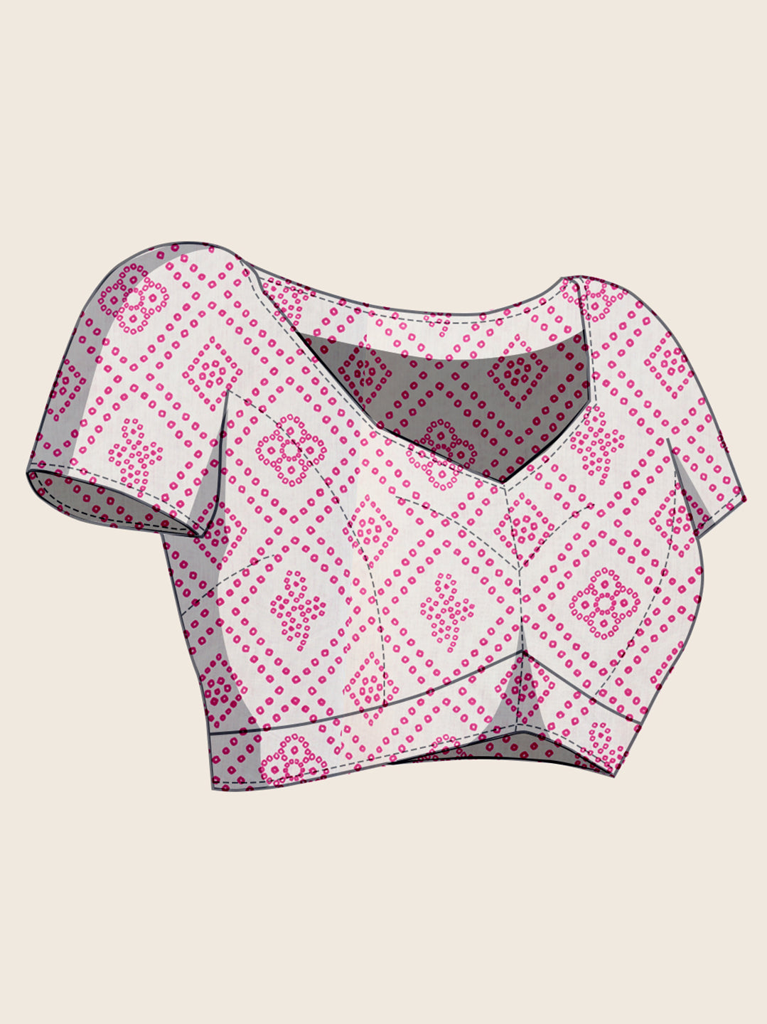 VEDANTA VASTRAM MASLIN COTTON PRINTED & HAND WORK FANCY SAREE