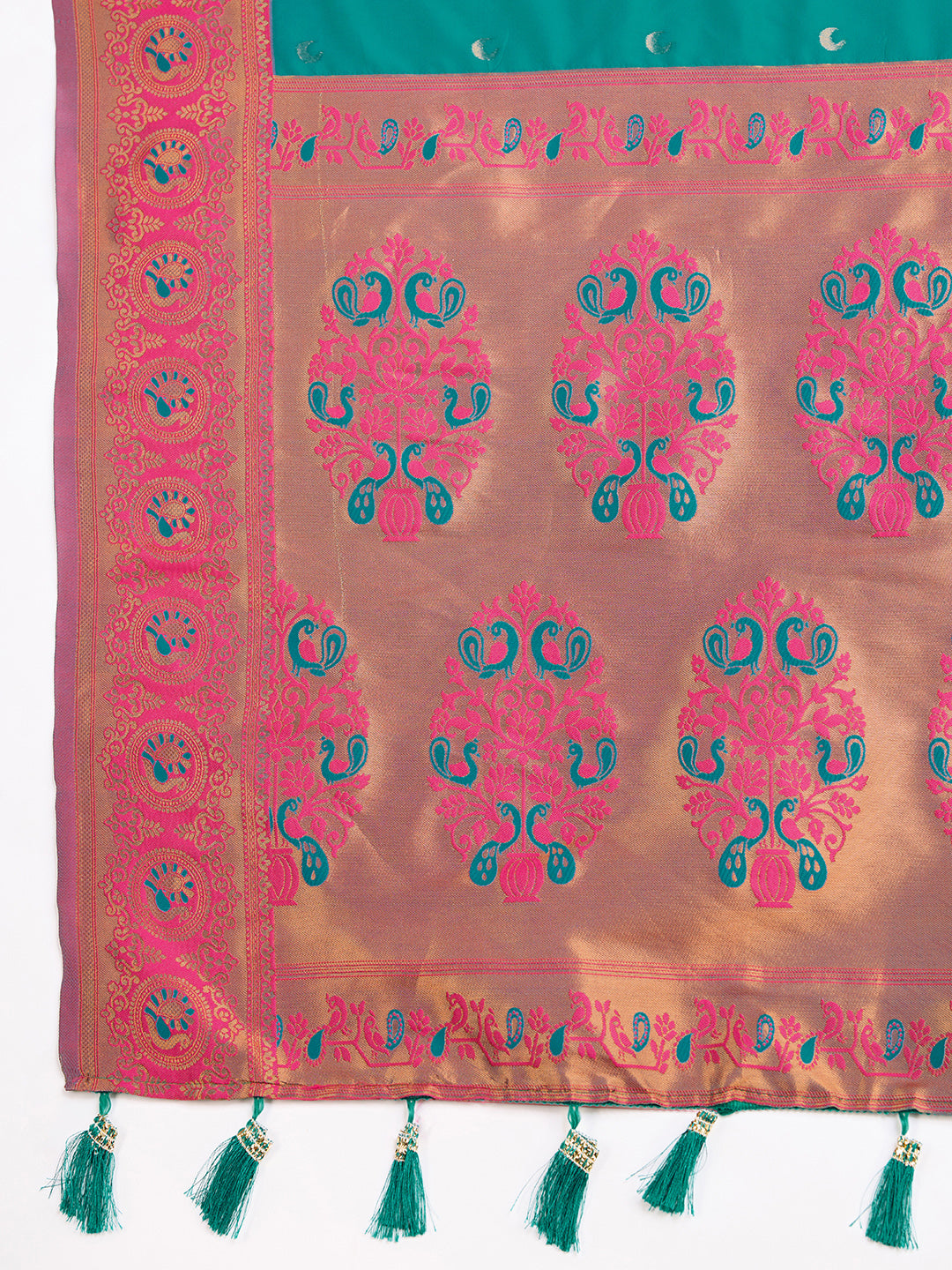 MANNU WOVEN JACQUARD SILK BANARSI SAREE