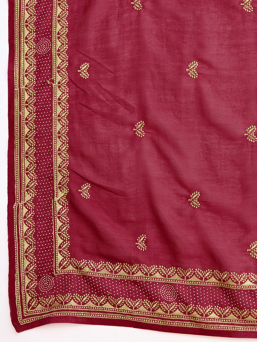 VICHITRA SOFT SILK SAREE WITH INTRICATE EMBROIDERY