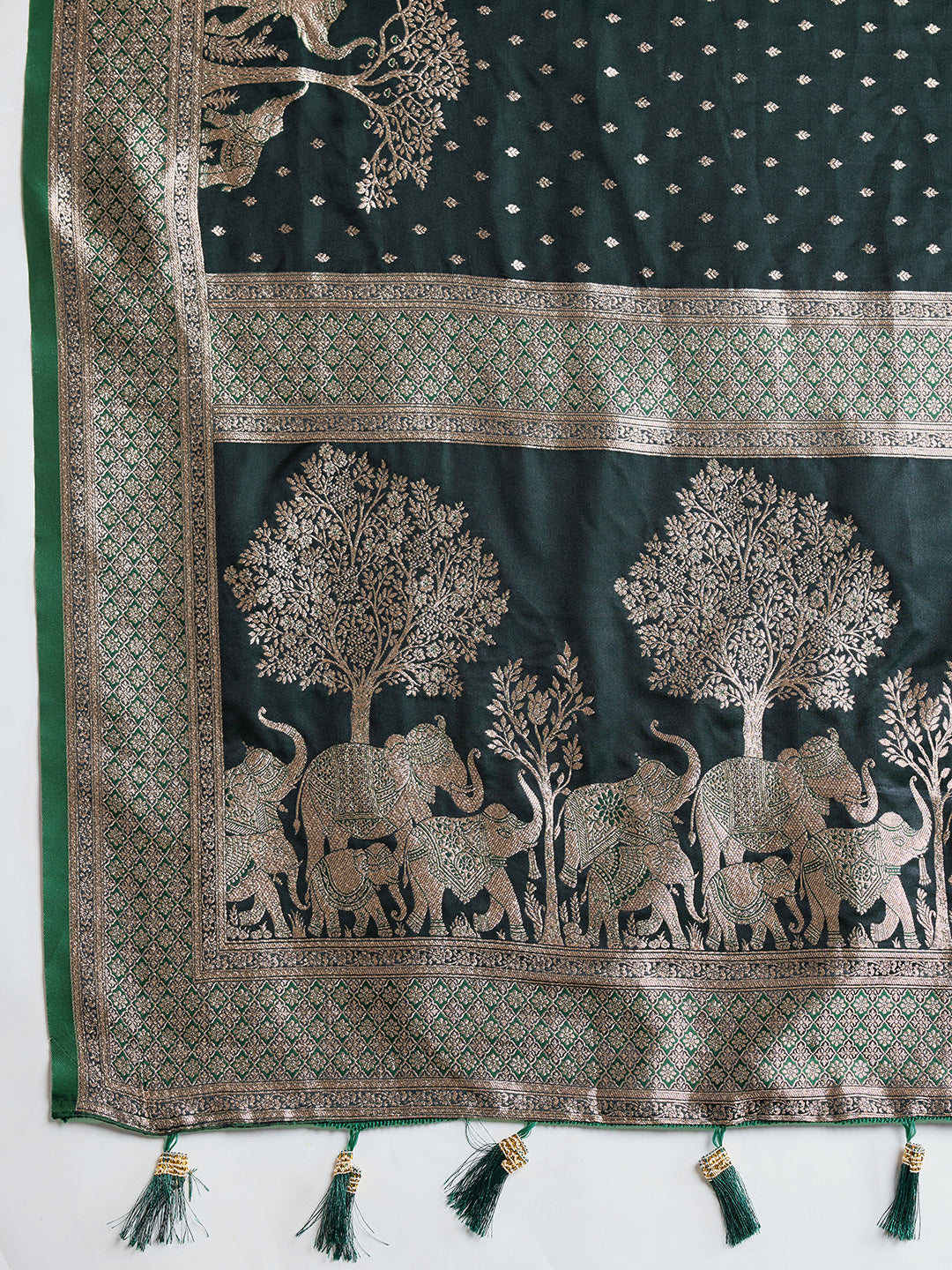 SAIMA ZARI SILK BLEND BANARSI SAREE