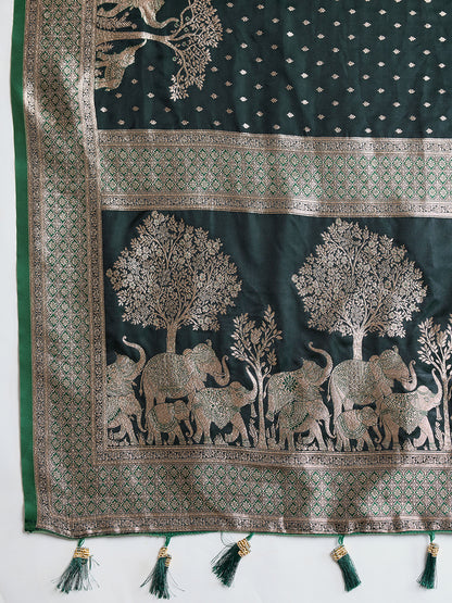 SAIMA ZARI SILK BLEND BANARSI SAREE