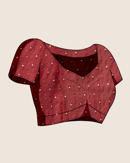 KAVYA WOMEN PARTY WEAR JARI WEAVING WORKED BANARSI SILK SAREE