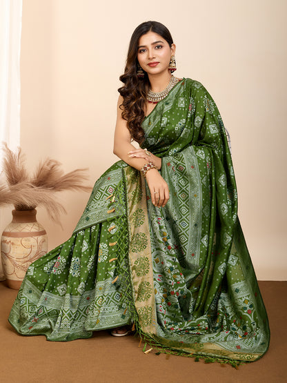 ANANYA BANARSI SILK WOVEN SAREE