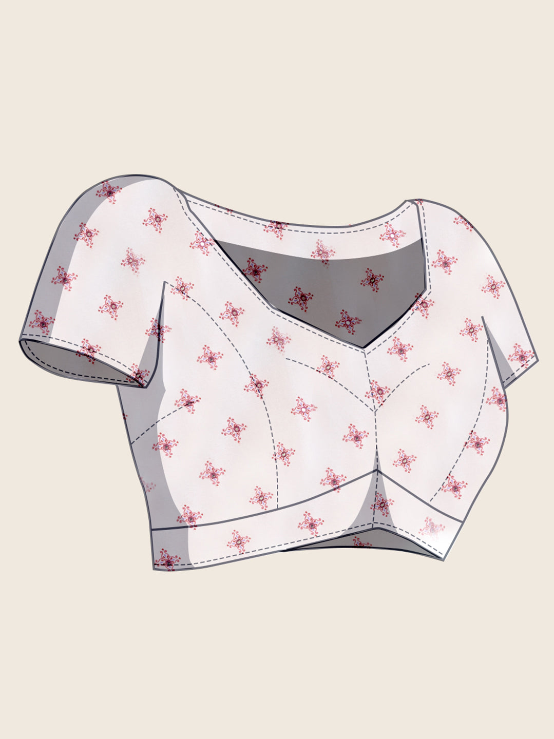 GAJJI PRINTED PARTY WEAR COTTON SILK SAREE &amp; COTTON LINEN SAREE