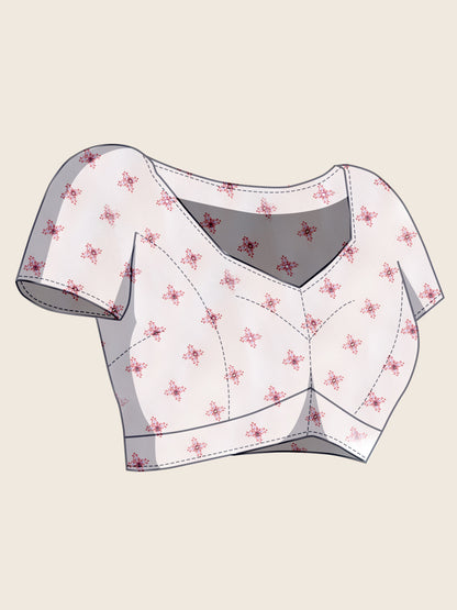 GAJJI PRINTED PARTY WEAR COTTON SILK SAREE &amp; COTTON LINEN SAREE